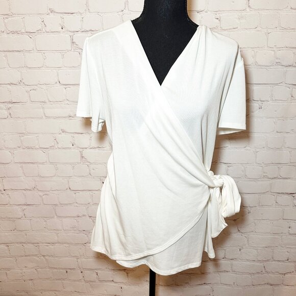 wrap around blouse - Picture 2 of 4